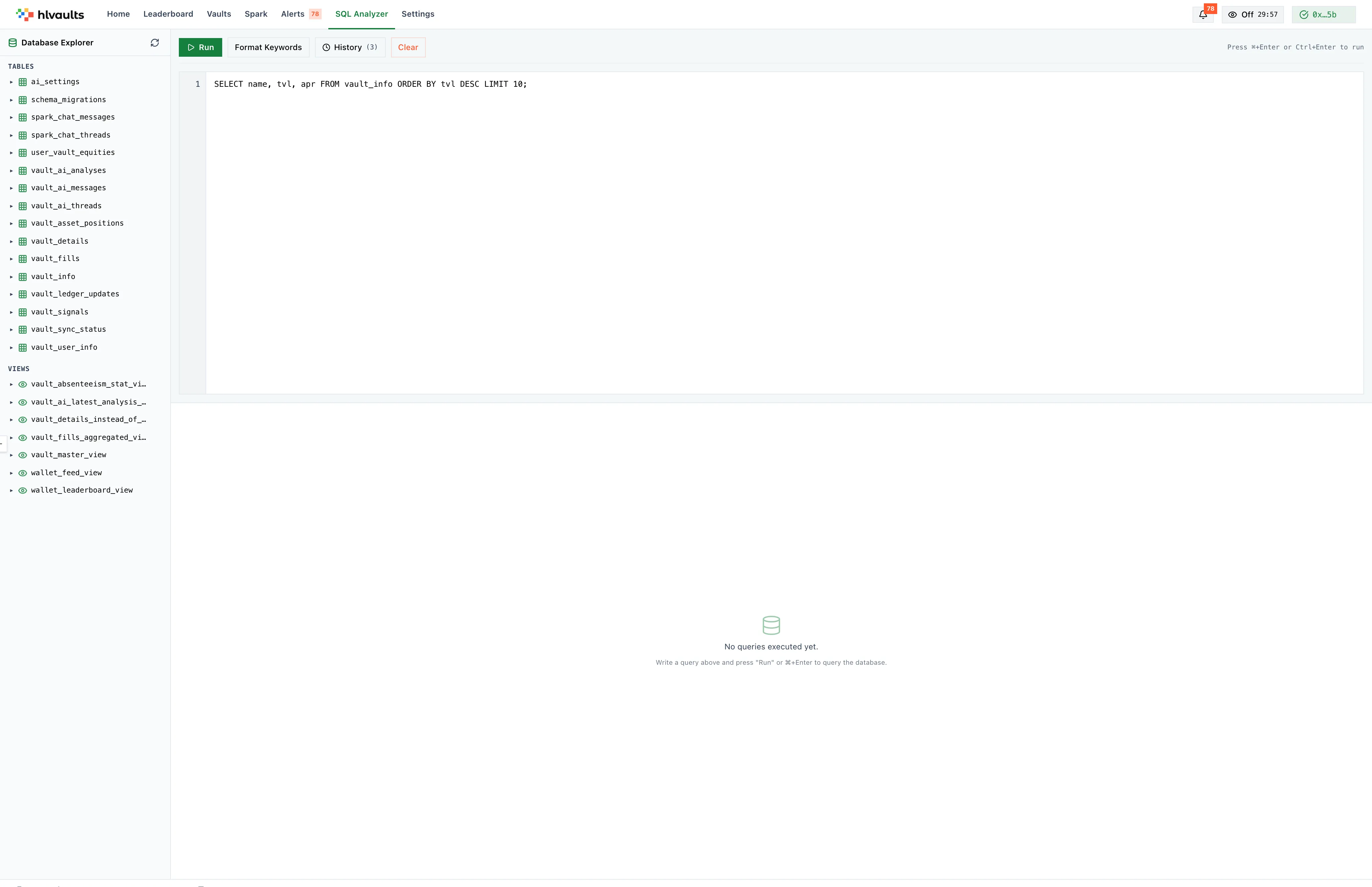 sql analyzer hero